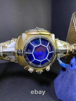 STAR WARS Republic Prototype TIE Fighter Interceptor Vintage Kenner Custom