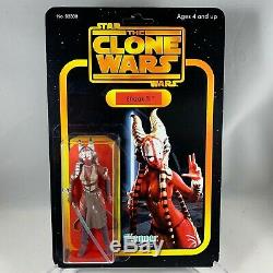 STAR WARS SHAAK TI LEGACY Figure on Custom Vintage Style Clone Wars Cardback