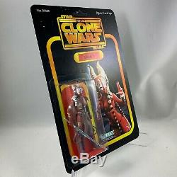 STAR WARS SHAAK TI LEGACY Figure on Custom Vintage Style Clone Wars Cardback