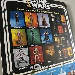 STAR WARS SHAAK TI LEGACY Figure on Custom Vintage Style Clone Wars Cardback