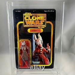 STAR WARS SHAAK TI LEGACY Figure on Custom Vintage Style Clone Wars Cardback