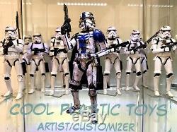 STAR WARS STORMTROOPER Commander 501st Black Series 6 Inch Customize Lot