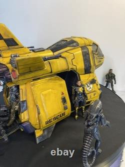 SUNLARK R-12 RESCUE SHUTTLE Custom Star Wars Dropship vintage kenner collectible