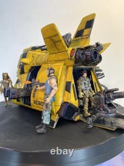 SUNLARK R-12 RESCUE SHUTTLE Custom Star Wars Dropship vintage kenner collectible