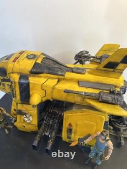 SUNLARK R-12 RESCUE SHUTTLE Custom Star Wars Dropship vintage kenner collectible