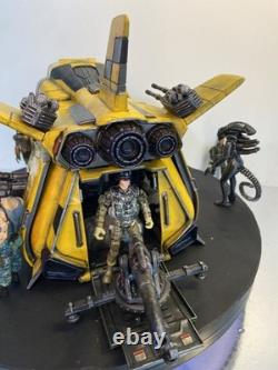 SUNLARK R-12 RESCUE SHUTTLE Custom Star Wars Dropship vintage kenner collectible