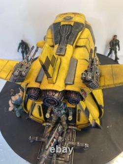 SUNLARK R-12 RESCUE SHUTTLE Custom Star Wars Dropship vintage kenner collectible