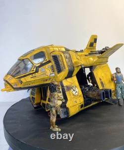 SUNLARK R-12 RESCUE SHUTTLE Custom Star Wars Dropship vintage kenner collectible