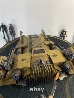 SUNSCOUR-972 STRIKE SNOWSPEEDER Custom Star Wars 3.75 Speeder vintage Kenner