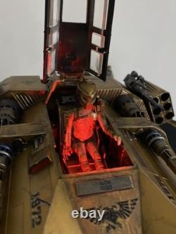 SUNSCOUR-972 STRIKE SNOWSPEEDER Custom Star Wars 3.75 Speeder vintage Kenner