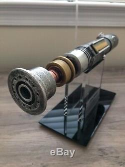 Saberforge ASP The Valor Custom Lightsaber Star Wars Extras And Stand