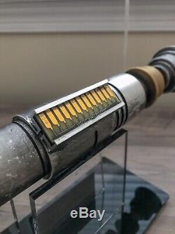 Saberforge ASP The Valor Custom Lightsaber Star Wars Extras And Stand