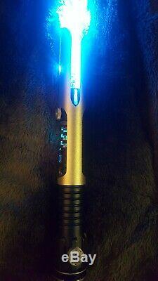Saberforge Lightsaber, not Ultrasaber, star wars, custom saber, kyber crystal