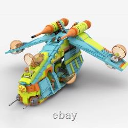 Scooby-Doo Mystery Machine Star Wars Spaceship Custom Version Lego Toy Model