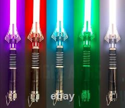 Shadow Strike Star Wars Custom Aluminum Lightsaber RGB LED Sound + Blade
