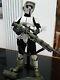 Sideshow Collectibles 1/6 Scale Star Wars Scout Trooper With Custom Sniper Rifle