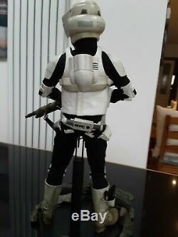 Sideshow Collectibles 1/6 scale Star Wars Scout Trooper with Custom Sniper Rifle