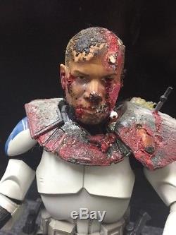 Sideshow Collectibles Star Wars Captain Rex Custom Zombie ONE OF A KIND