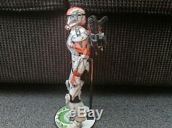 Sideshow Collectibles Star Wars Clone Trooper Commando Boss 1/6 Scale Custom