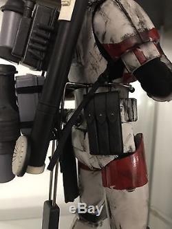 Sideshow Collectibles Star Wars Imperial Incinerator Stormtrooper Custom 1/6