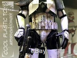 Sideshow Hot Toys Star Wars IMPERIAL STORMTROOPER 1/6 Scale Custom Figure