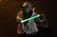 Sideshow Star Wars 1/6 Yoda Figure With Custom Led Lightsabre + More Accessories