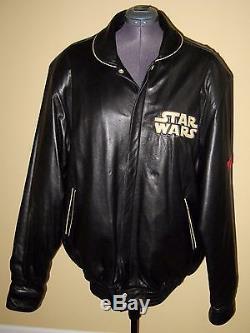 Signed Jeff Hamilton STAR WARS Custom Leather Jacket L. E. Size XXXL Not Worn