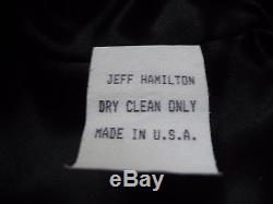 Signed Jeff Hamilton STAR WARS Custom Leather Jacket L. E. Size XXXL Not Worn