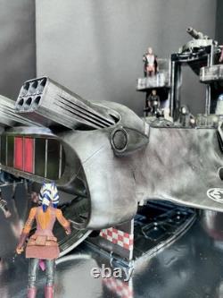 Sith Prototype Shuttle Red Vortex Custom Andor-Era Imperial Gunship Star Wars