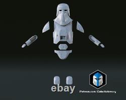 Snow Trooper Armor (No Helmet) Galactic Armory DIY Painted