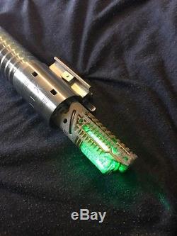 Solo's Hold Luke V2 Rotj Return Of The Jedi Star Wars Custom Lightsaber