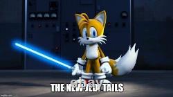 Sonic the Hedgehog x Star Wars ATST Vintage Kenner Sega Knuckles Tails Custom