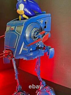 Sonic the Hedgehog x Star Wars ATST Vintage Kenner Sega Knuckles Tails Custom