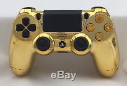 Sony PS4 Pro Slim V2 Wireless Controller Custom Mod Gold Star Wars C3PO Bullets