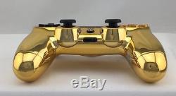 Sony PS4 Pro Slim V2 Wireless Controller Custom Mod Gold Star Wars C3PO Bullets