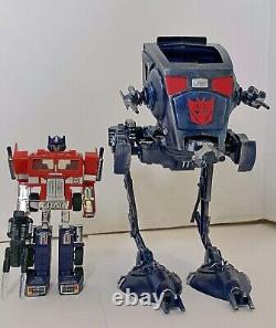 Soundwave Transformers x Star Wars AT ST War For Cybertron Inspired Custom