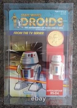 Stan Solo Star Wars DROIDS R5-D4 Custom Figure With Coin