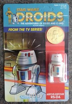 Stan Solo Star Wars DROIDS R5-D4 Custom Figure With Coin