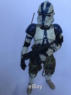 Star Wars 1/6 Scale Mandalorian Military Clone Trooper 501 St Custom Figure