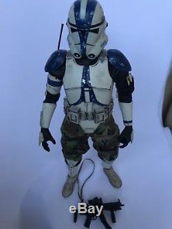 Star Wars 1/6 Scale Mandalorian Military Clone Trooper 501 St Custom Figure