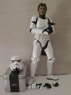 Star Wars 1/6 scale STORMTROOPER HAN SOLO with JNIX CUSTOM HEAD Hot Toys Outfit