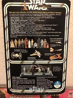 Star Wars 12 Back Storm Trooper Kenner Moc Rare Custom Case Afa It