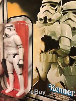 Star Wars 12 Back Storm Trooper Kenner Moc Rare Custom Case Afa It
