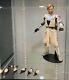 Star Wars 16 Scale Figure Sideshowithhot Toys Custom Obi-wan Kenobi Clone Wars