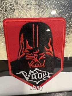 Star Wars 1977 Darth Vader Print With Custom Framed With Patch 15 X 21