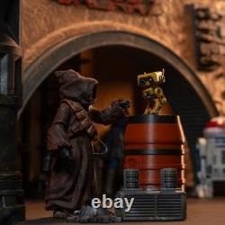 Star Wars 3D Printed Custom Desert Bazaar Diorama