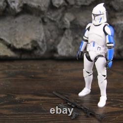 Star Wars 6 501st Clone Trooper Squad 3-Pack Custom Figures Loose No Box