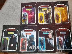 Star Wars 7 Custom Retro Mandalorian Figures Boba Fett Luke Jedi Bo-katan, Migs+