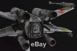 Star Wars ANH Studio Scale X-wing Red 2 Model Built and Lit Model withCustom Base