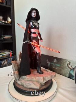 Star Wars ASAJJ VENTRESS Custom Statue 1/4 MYC Figure Collectible DAMAGED FIXED